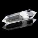Clear Quartz double point crystal with Chlorite inclusions # 2